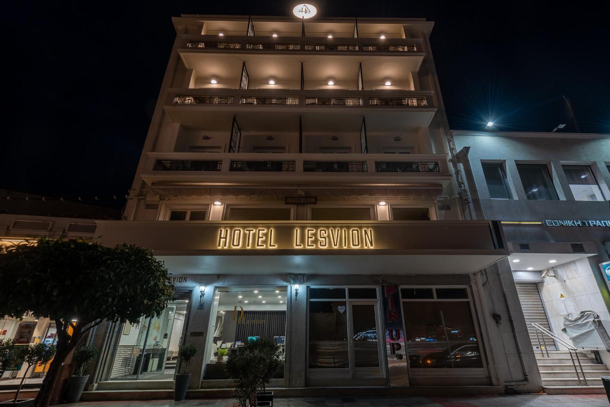 Lesvion Hotel Mytilene Bagian luar foto