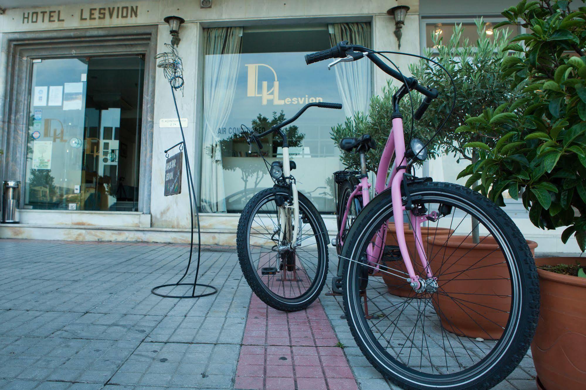 Lesvion Hotel Mytilene Bagian luar foto